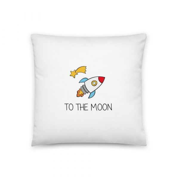 To The Moon — Basic Pillow 1