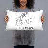 To The Moon — Basic Pillow 3