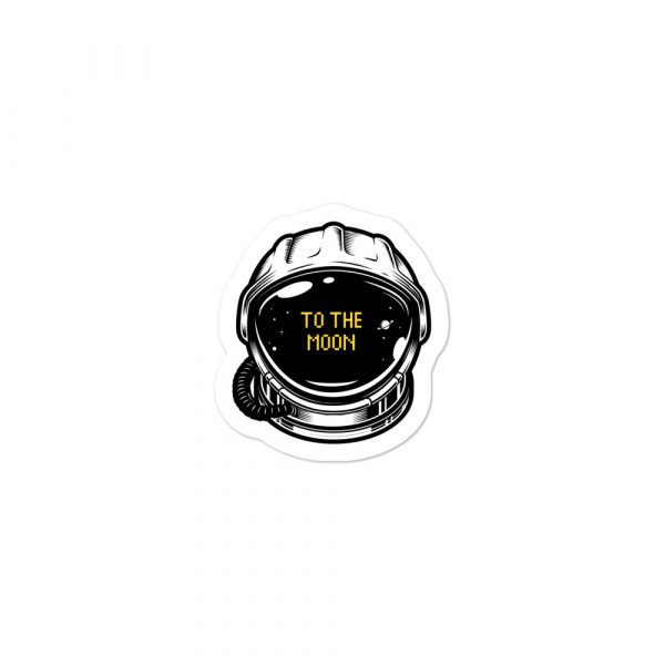 To The Moon — Bubble-free stickers 1