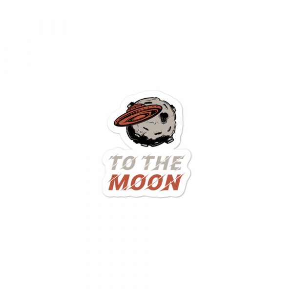 To The Moon — Bubble-free stickers 1