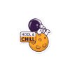HODL & CHILL — Bubble-free stickers 3