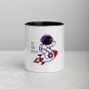 To The Moon — Mug with Color Inside 3
