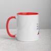 To The Moon — Mug with Color Inside 6