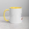To The Moon — Mug with Color Inside 12