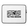 To The Moon — Laptop Sleeve 3